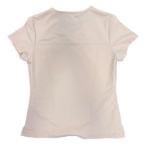 Jaanuu Rhena Essential 1-Pocket Scrub Top — Blushing Pink 🌸 Sz Small - Picture 5 of 6